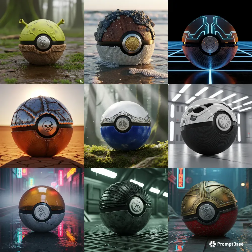 Movie Themed Pokeballs