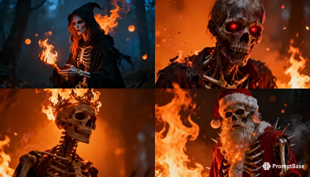 Flaming Crown Portraits