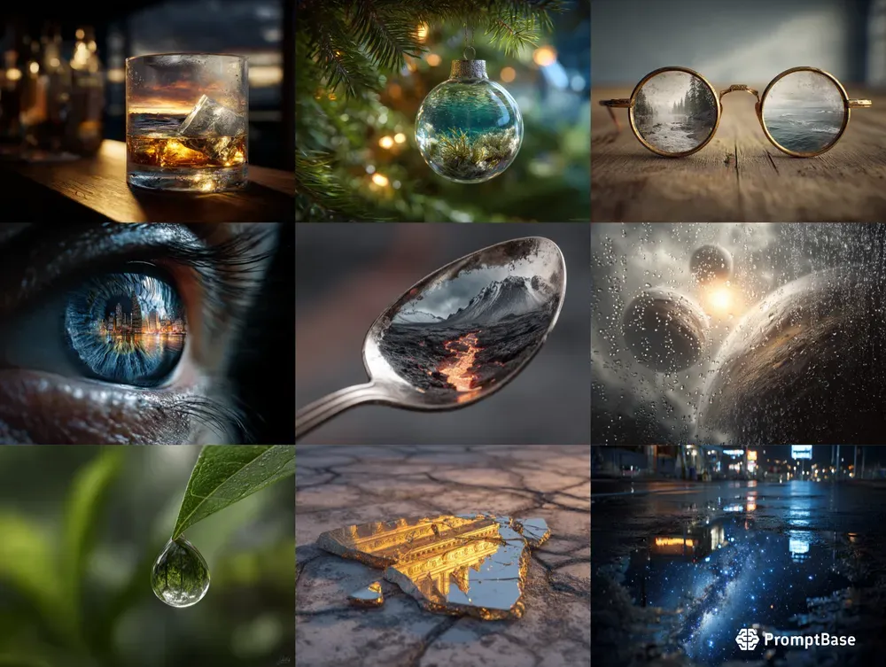 Impossible Reflections Art Generator