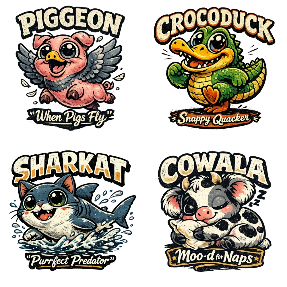 Funny Hybrid Animal Tshirts