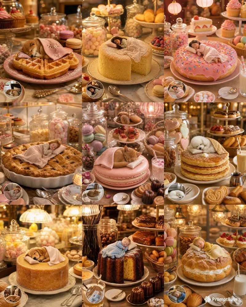 Tiny Dessert Dreams Children Or Pets
