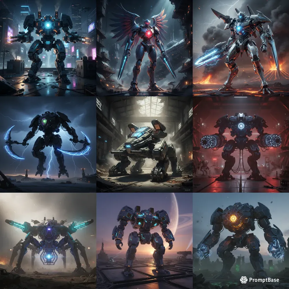 Scifi Mech Boss Generators