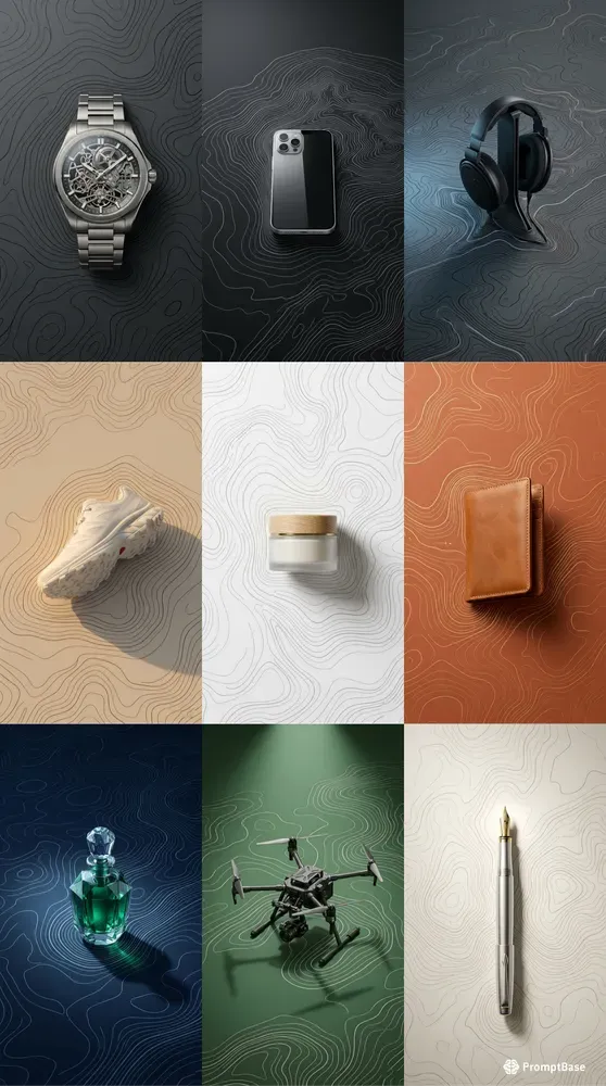 Topographic Minimal 3D Product Stages