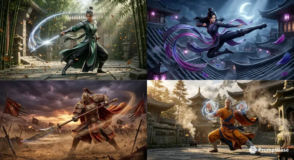 3d Ancient Martial Art