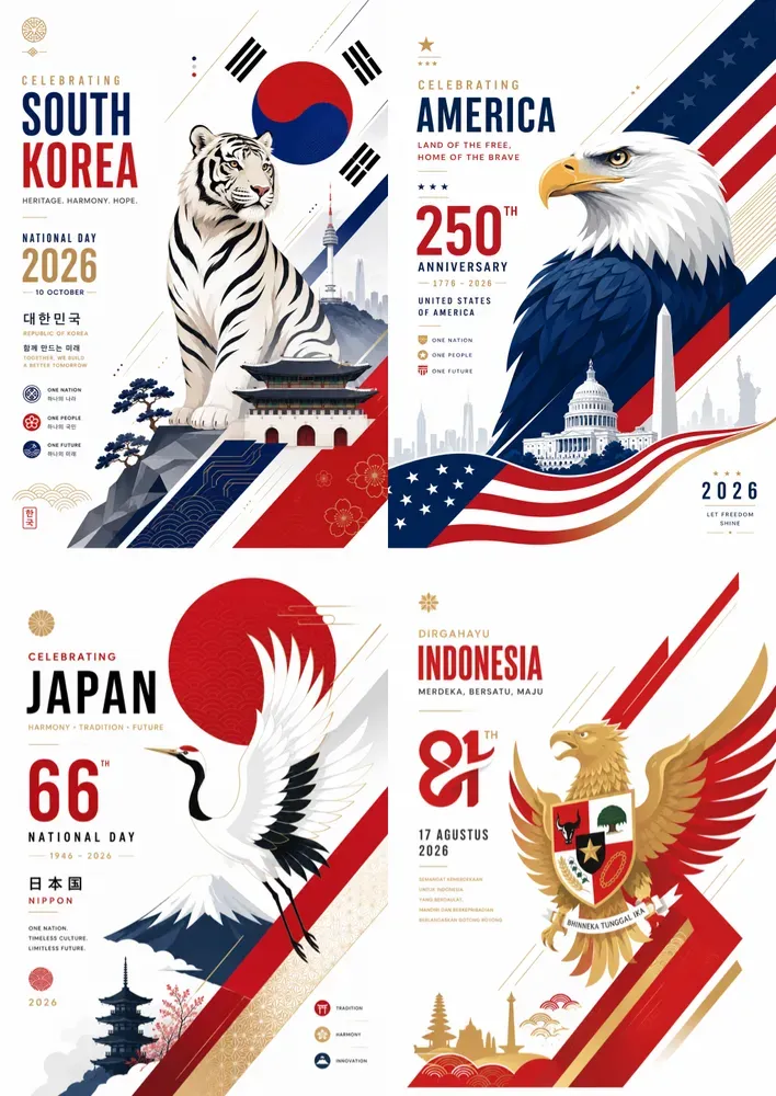 National Celebration Poster Generator