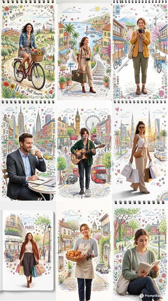 Sketch World Portrait Creators