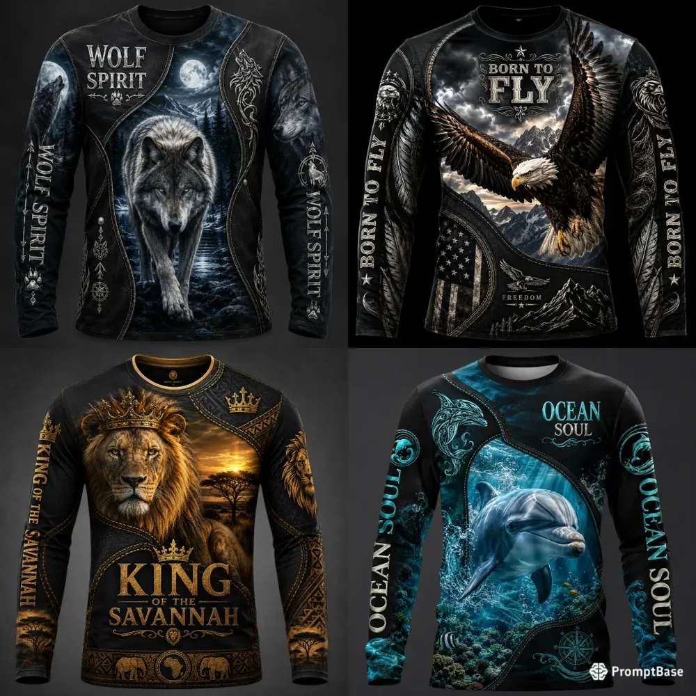 Wild Spirit Animal Apparel Collections