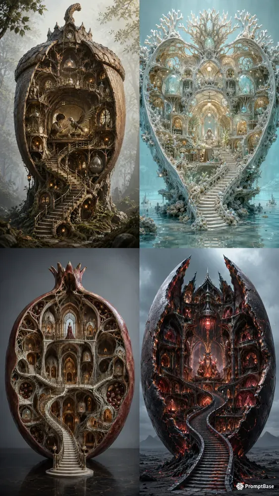 Worlds Within Living Relics