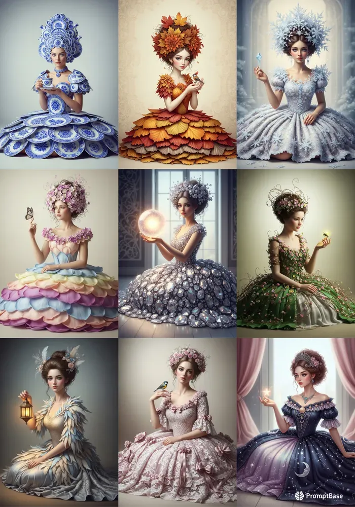 Whimsical Fantasy Girls