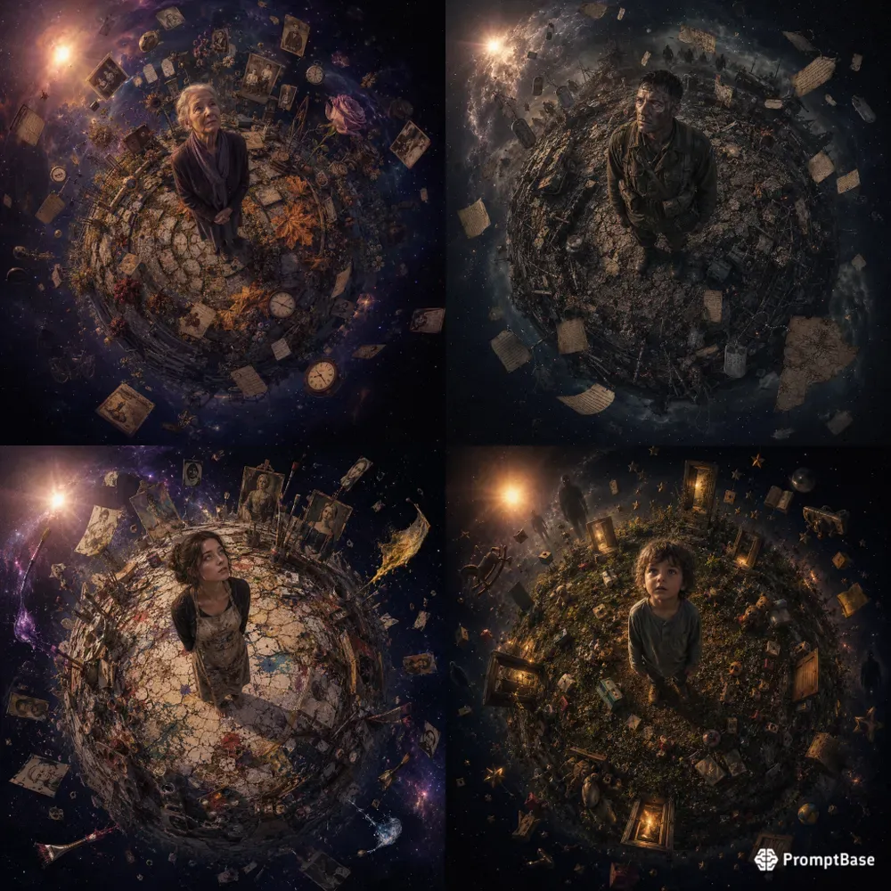Inner Worlds Standing At The Center