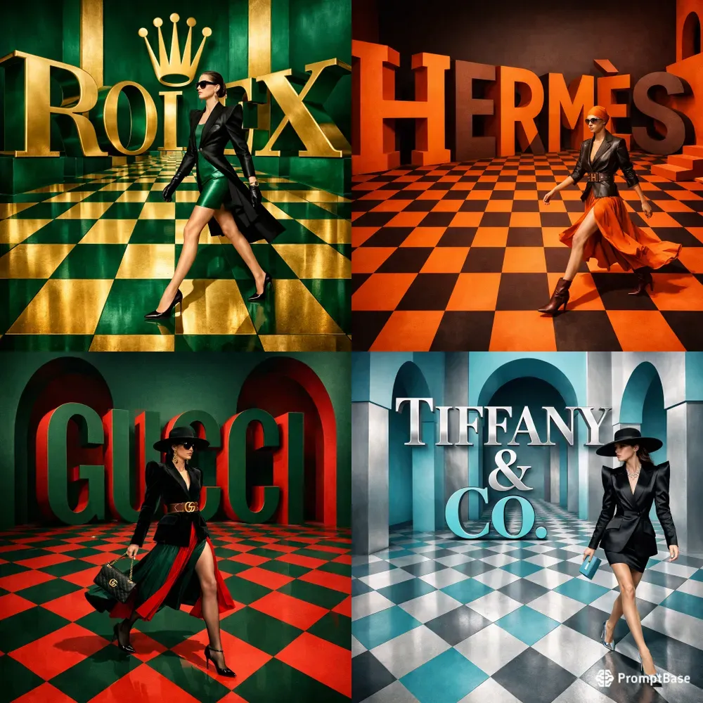 Highfashion 3D Brand Editorials