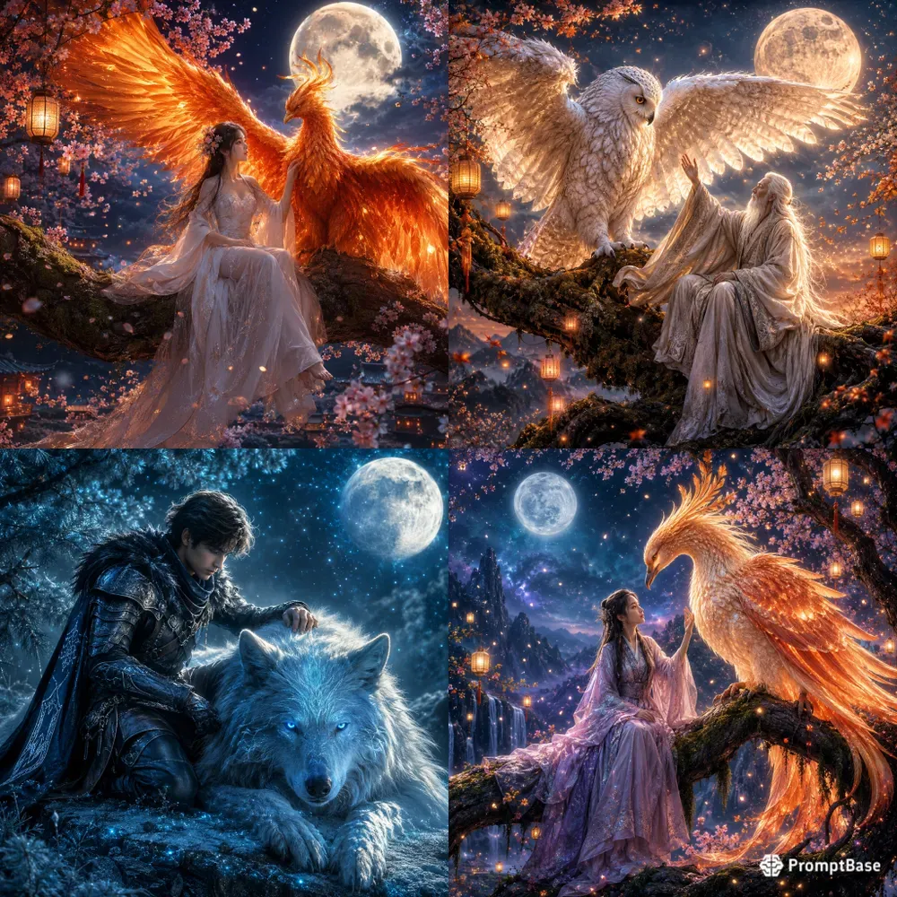 Guardians Of Moonlit Wings