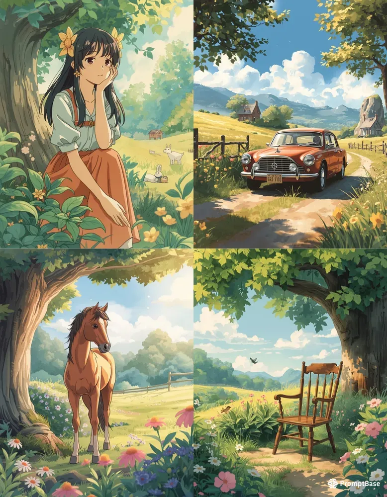 Studio Ghibli Style