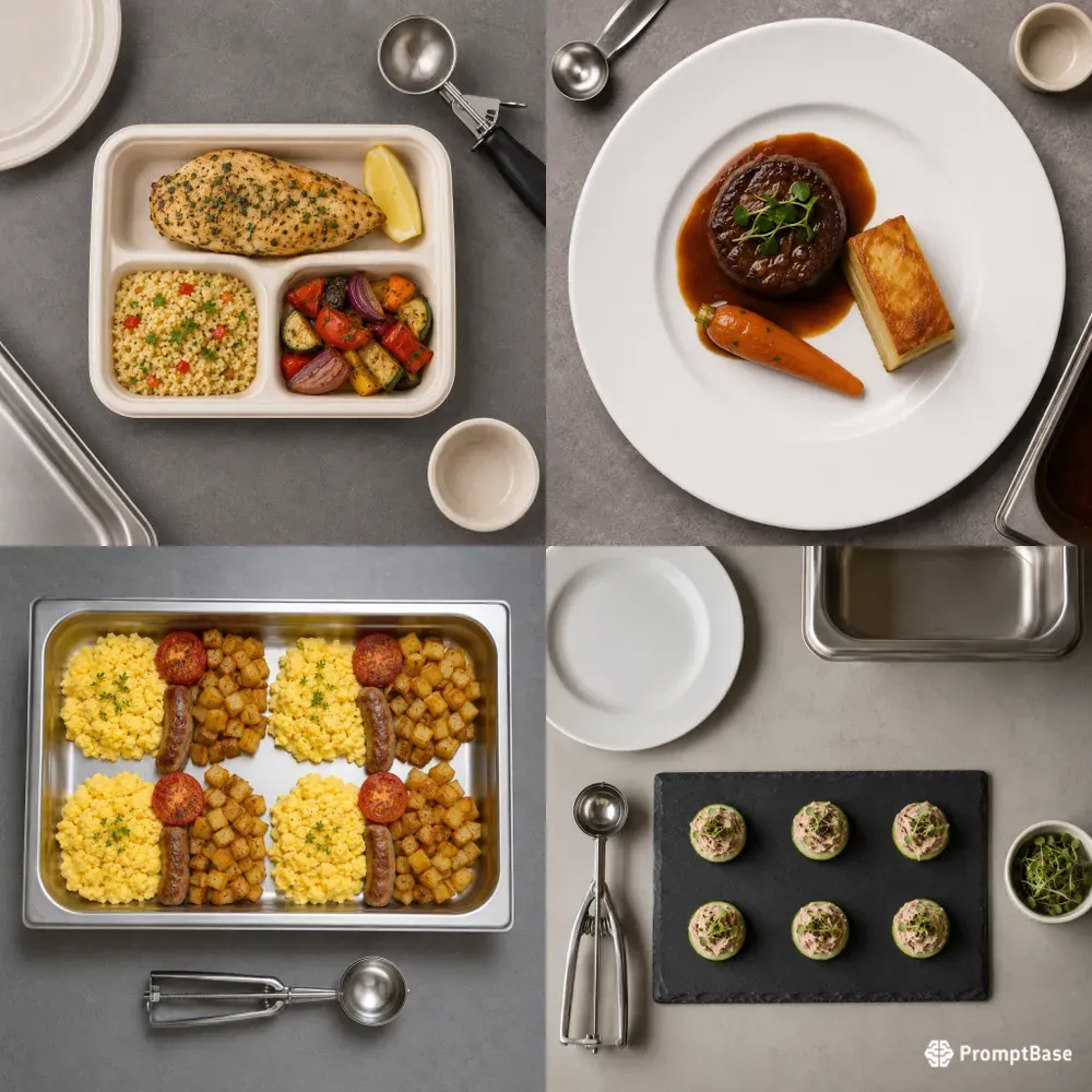Catering Portion Calibration Photos