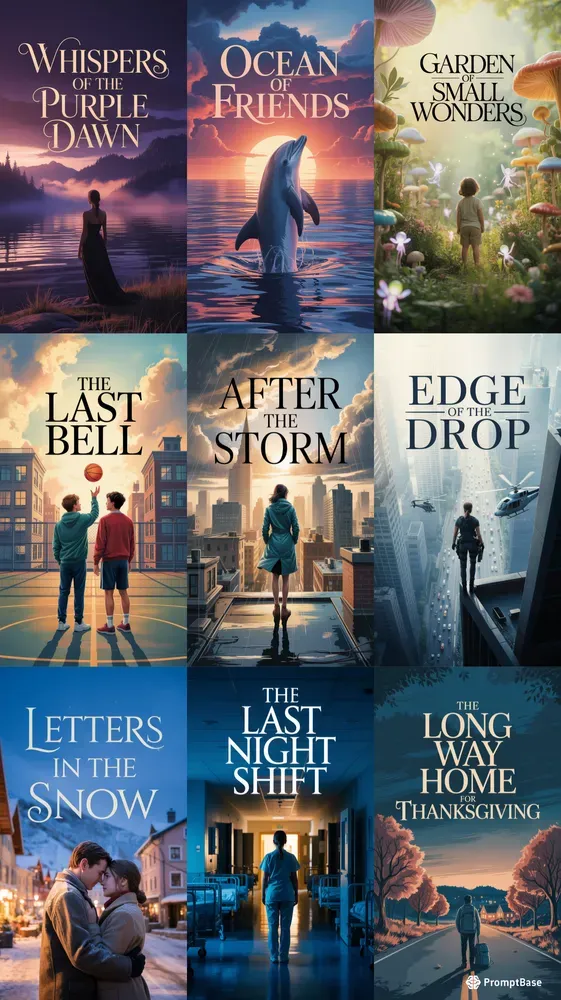 Cinematic Book Poster Cover Makers