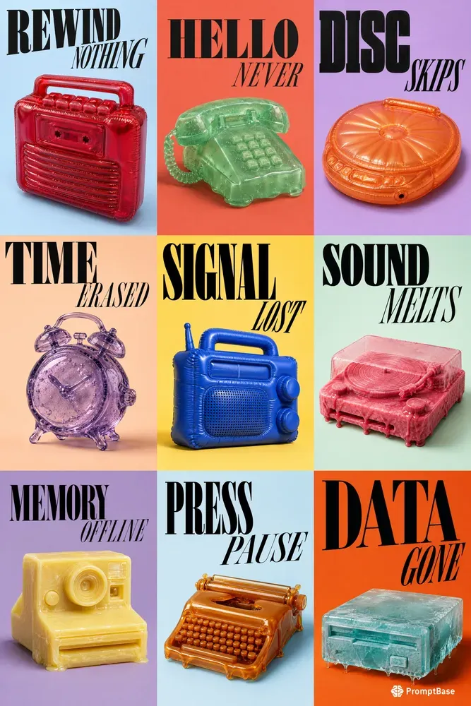 Impossible Retro Device Posters