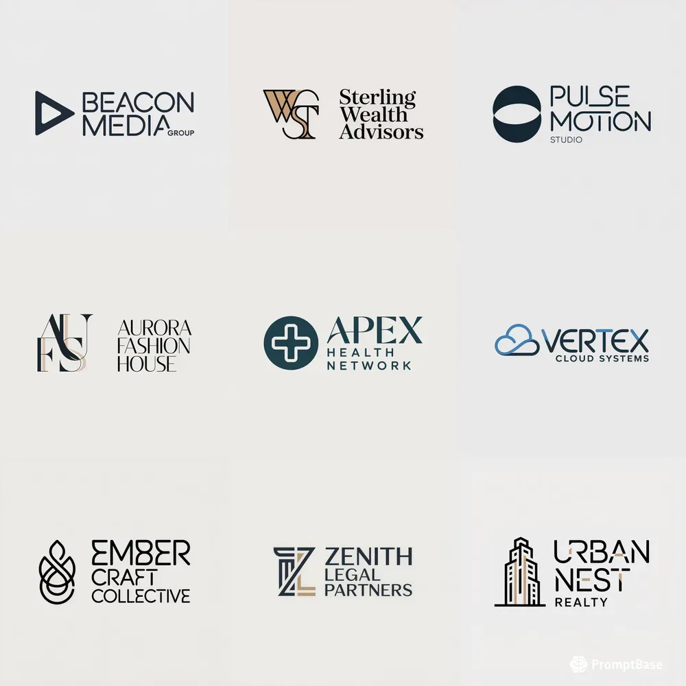 Highend Lettermark Logo Frameworks