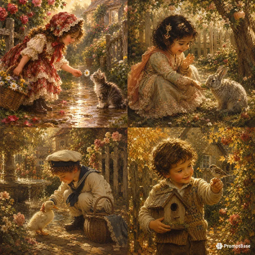 Vintage Garden Charms