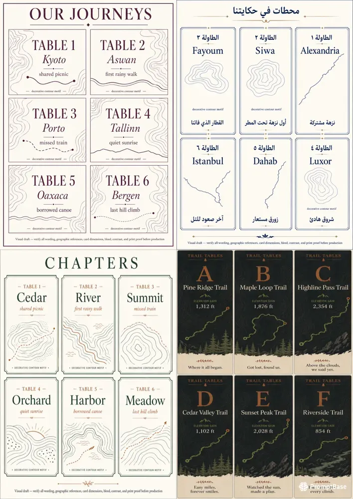 Contour Destination Table Story Cards