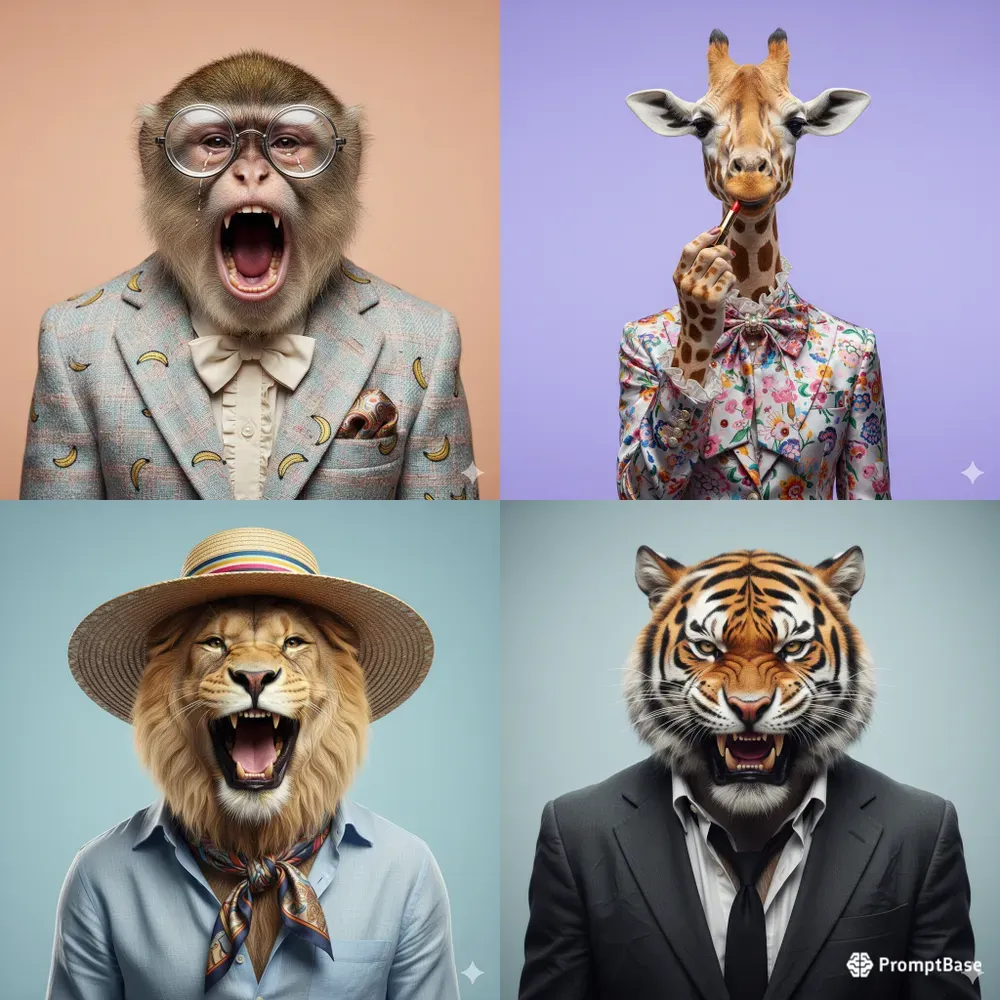 Luxury Funny Animal Portraits