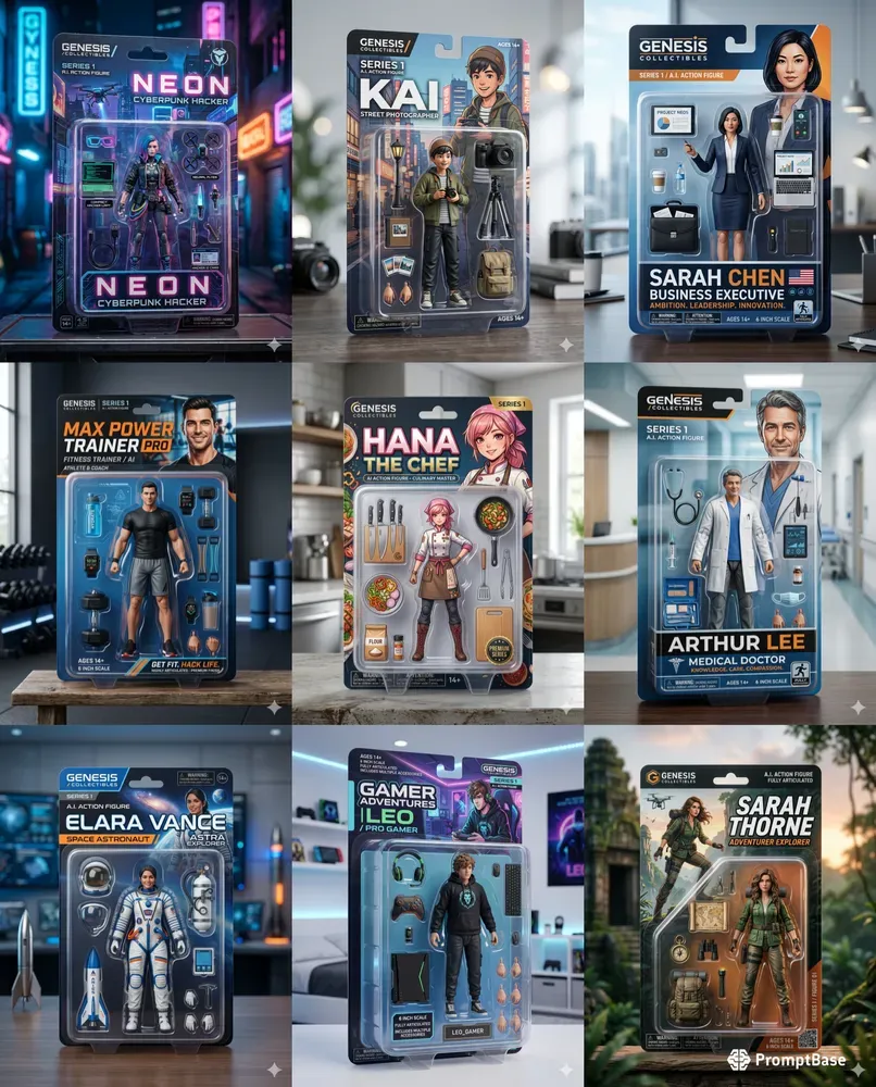 Action Figure Creator Packs