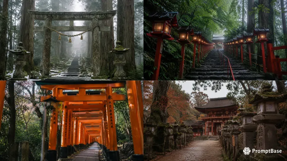 Japan Mood Shrines Temples