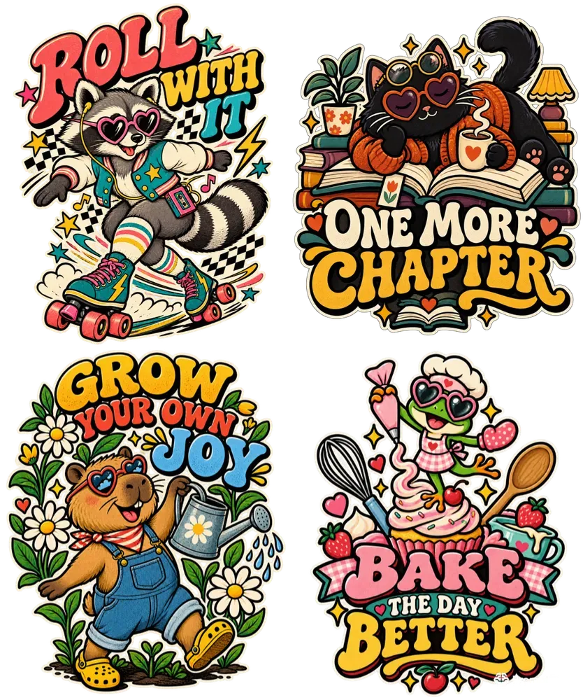 Retro Animal Tee Makers