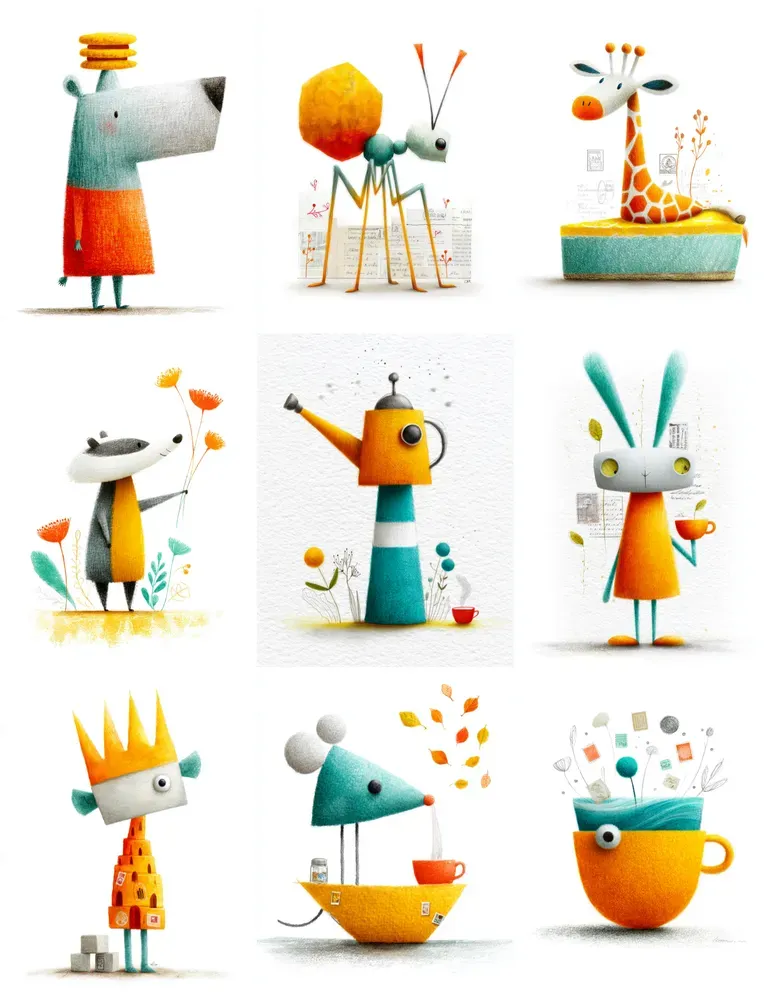 Summer Sips Junk Journal Pages