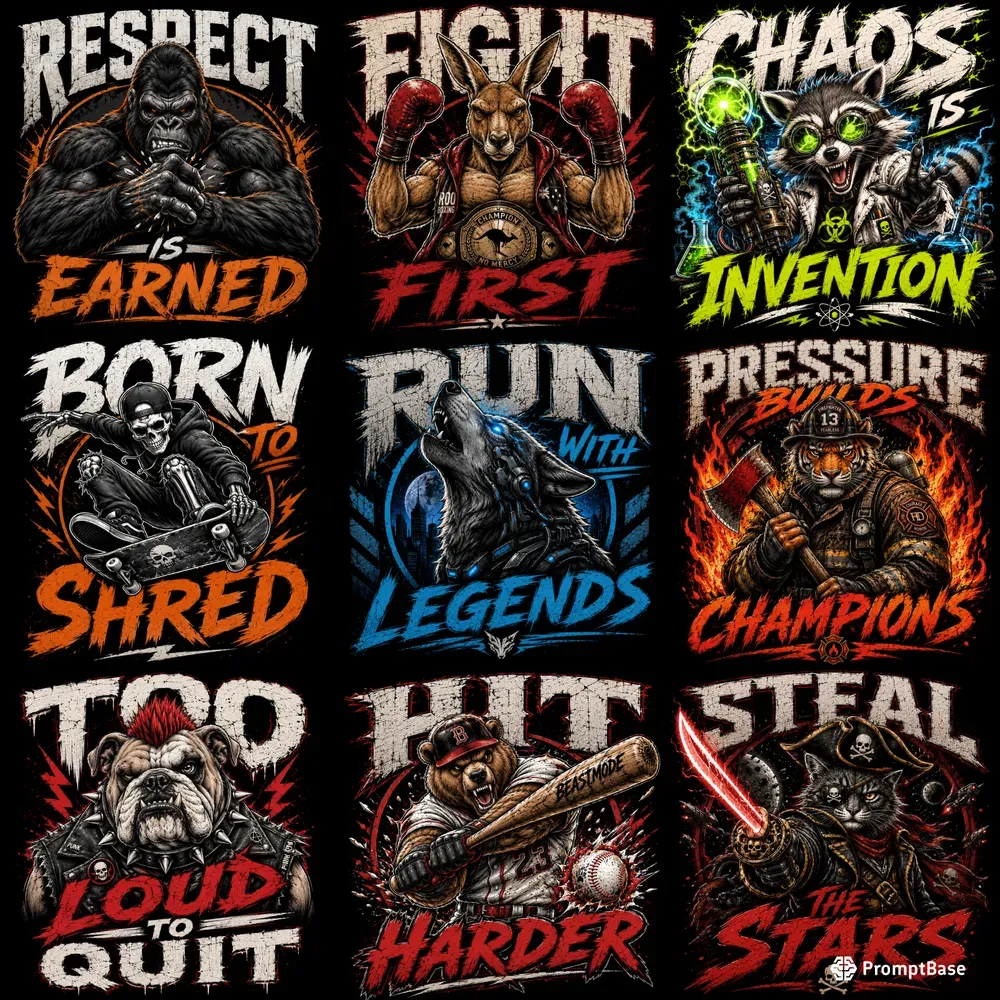 Savage Mascot Tshirt Creators