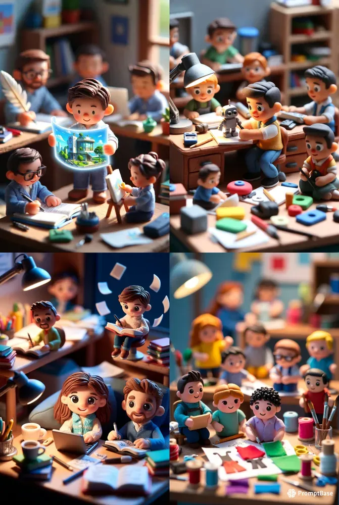 Mini Work Dioramas