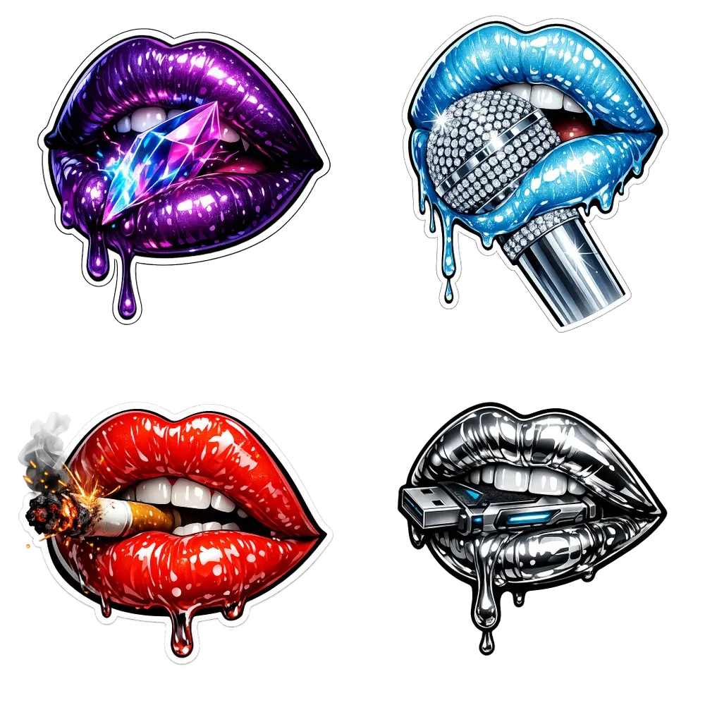 Glossy Drip Lips