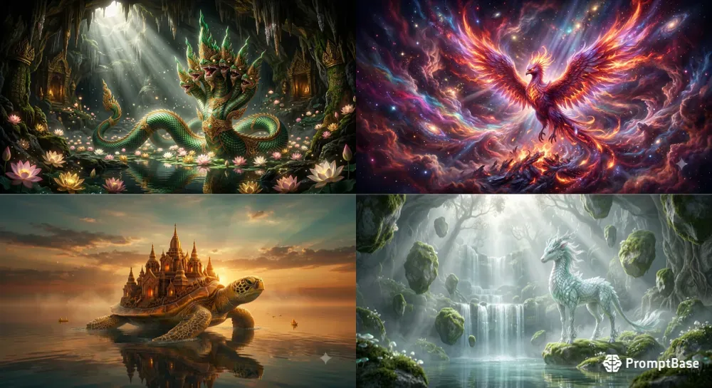 Mystical Auspicious Animal Generator