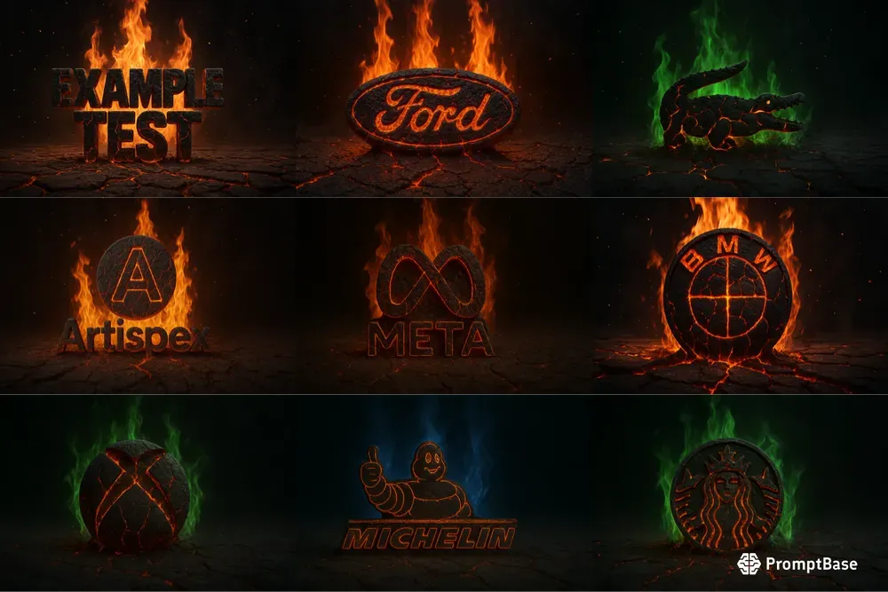 Molten Fire Logos
