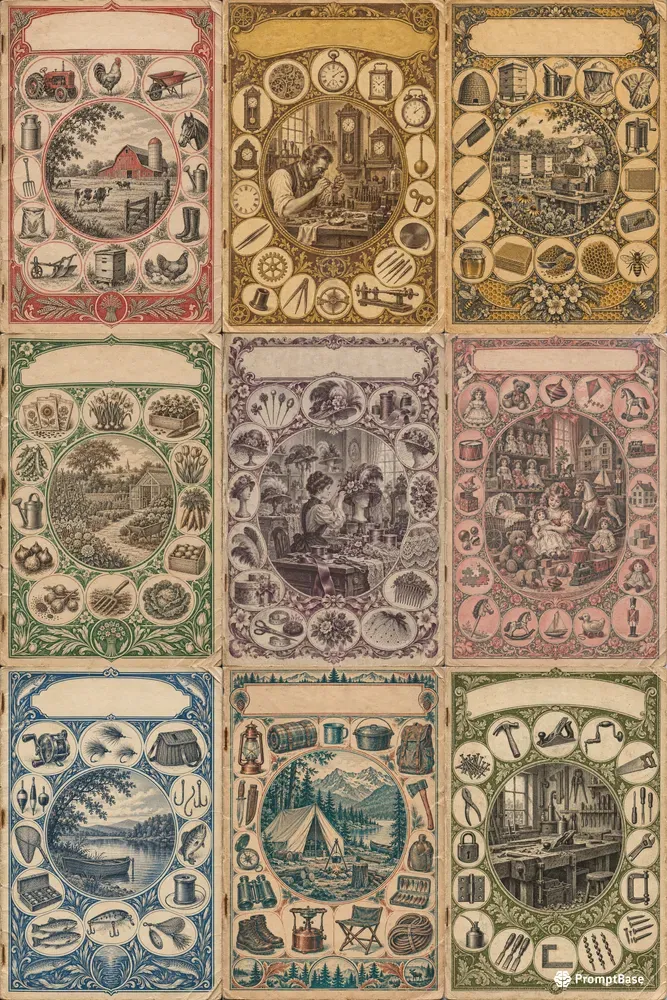 Mail Order Catalogue Cover Art