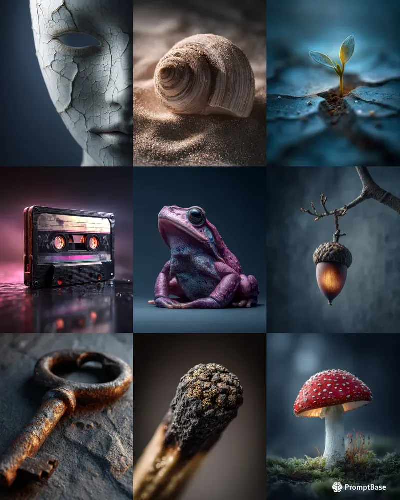 Cinematic Macro Portraits