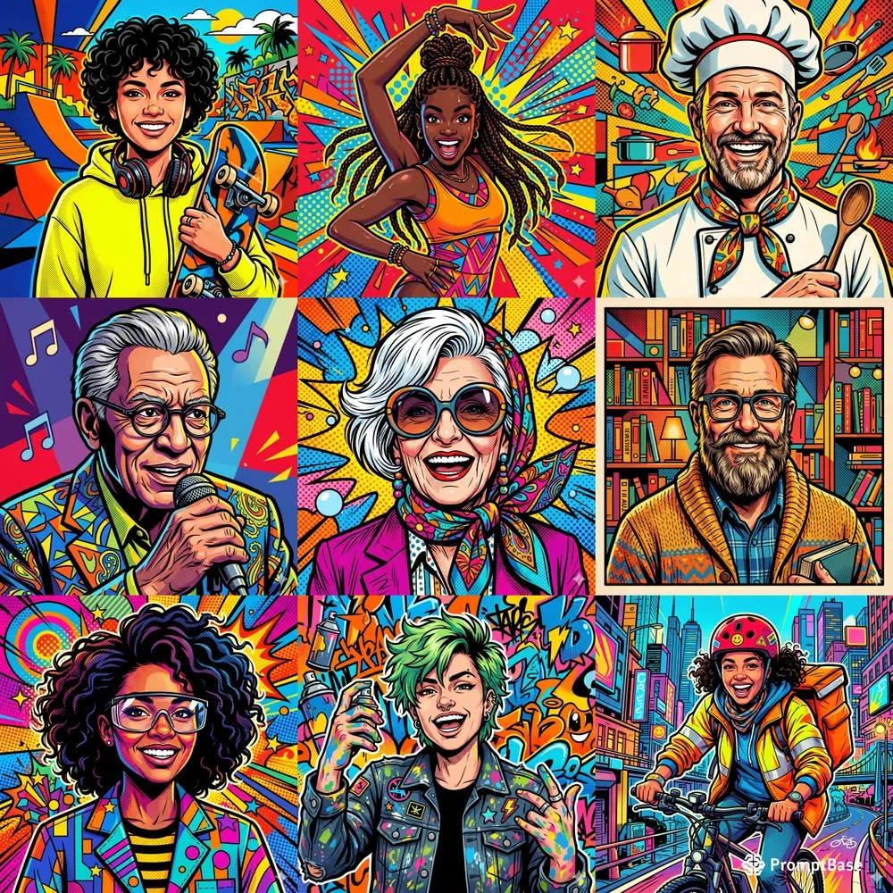 Pop Art Portraits