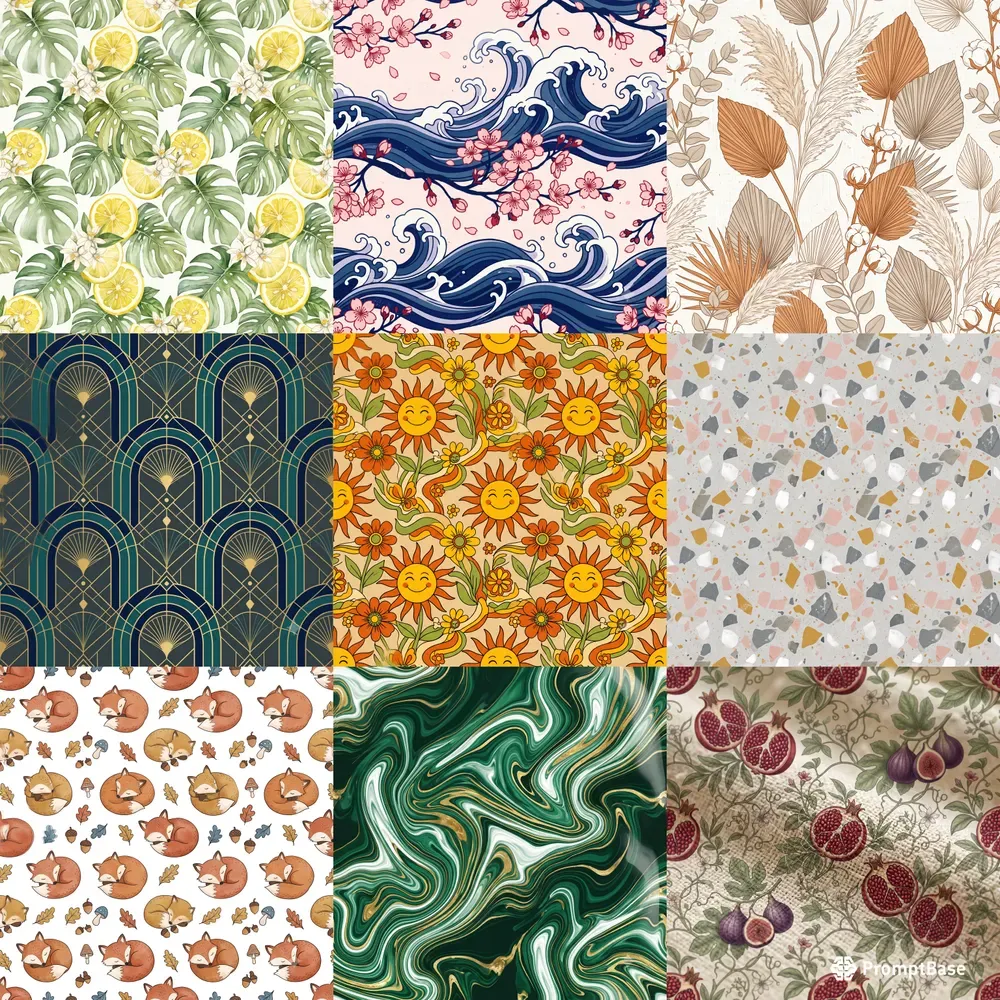 Seamless Pattern Fabric Studios