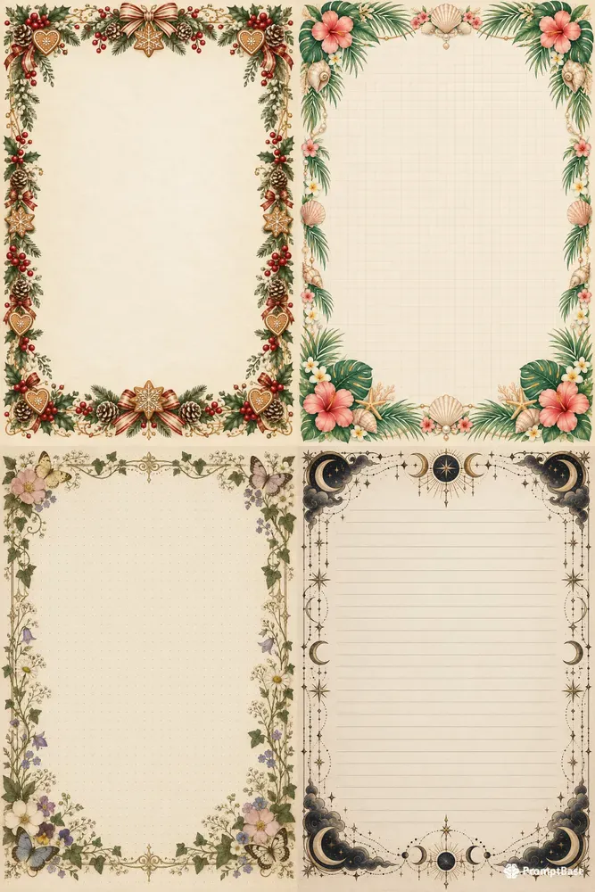 Journal Page Border Generator