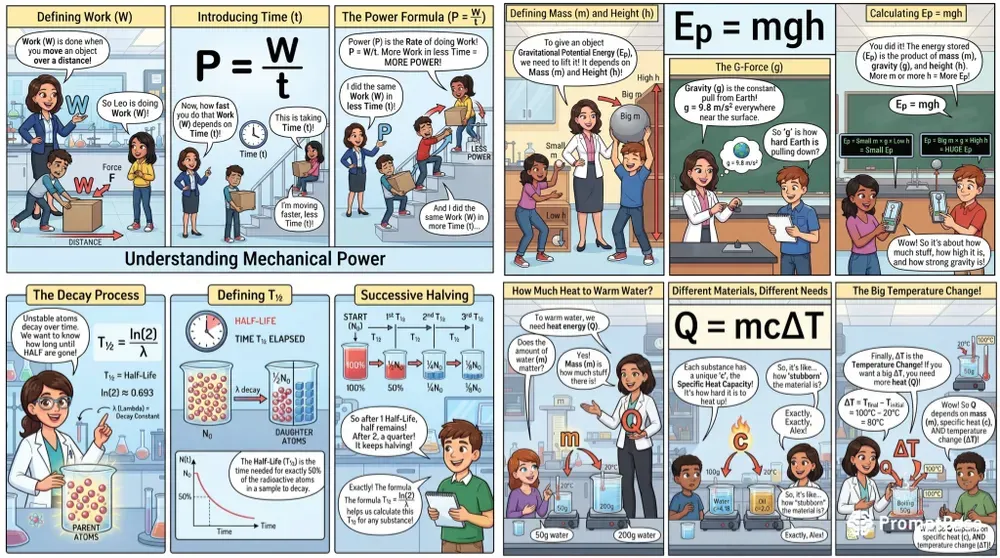 Science Formula Comics