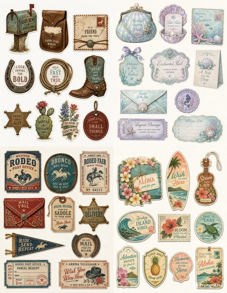 Western Happy Mail Ephemera Collections