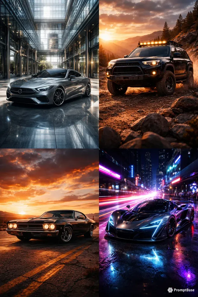 Cinematic Car Photography