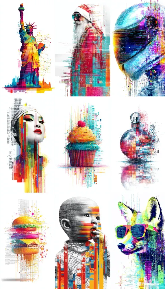 Digital Pixel Portrait Forges