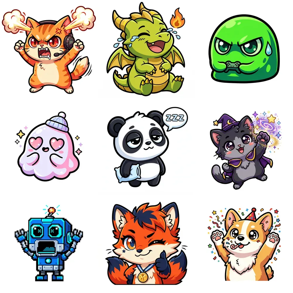 Twitch Emote Chibis