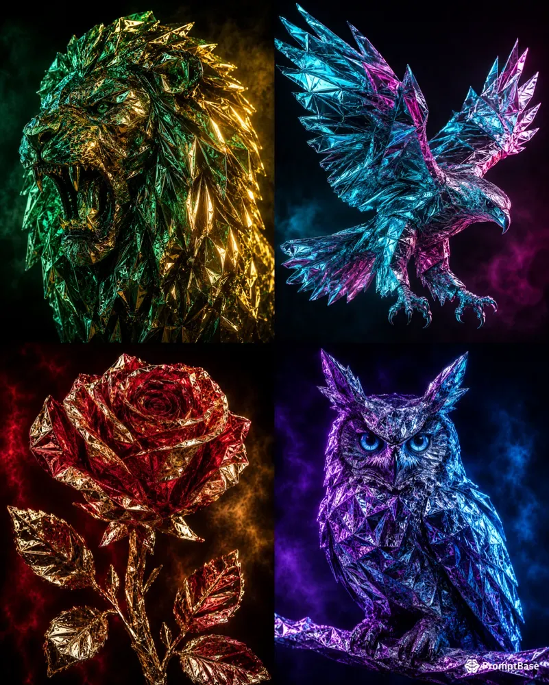 Aluminum Foil Art