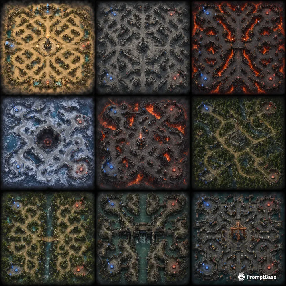 Custom Competitive Battlefield Maps