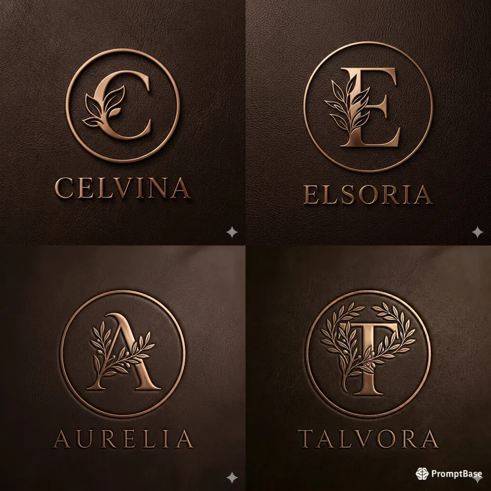 Luxury Minimal Monogram Logo Collections
