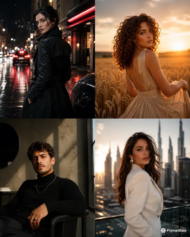 Cinematic Editorial Portraits