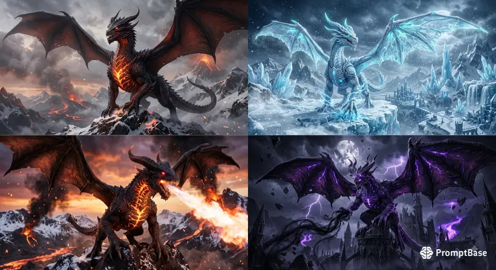 Ultimate Fantasy Dragon Art Generator