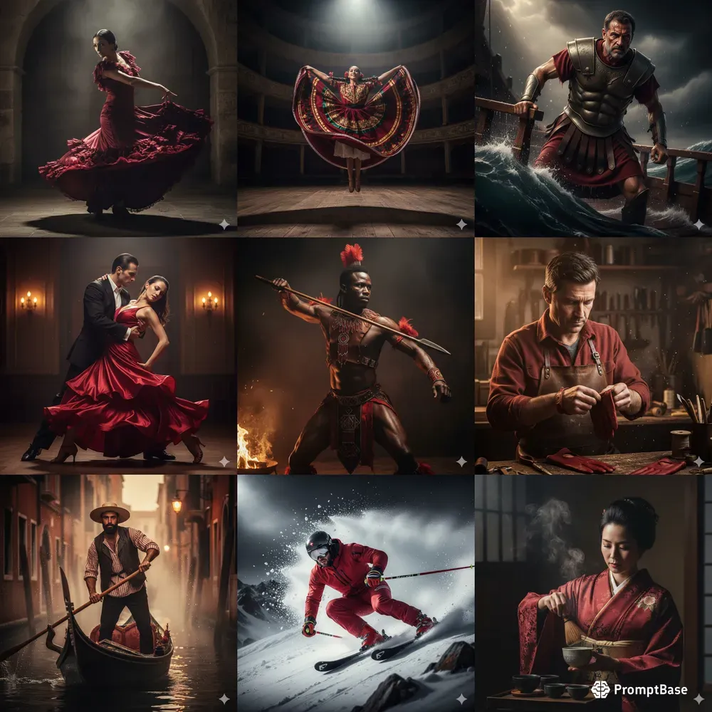 Chiaroscuro Lighting Style Portraits
