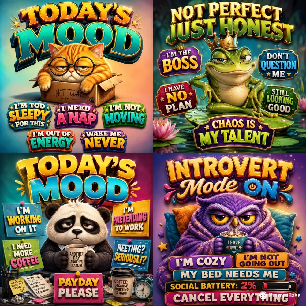 Funny Mood Poster Creators
